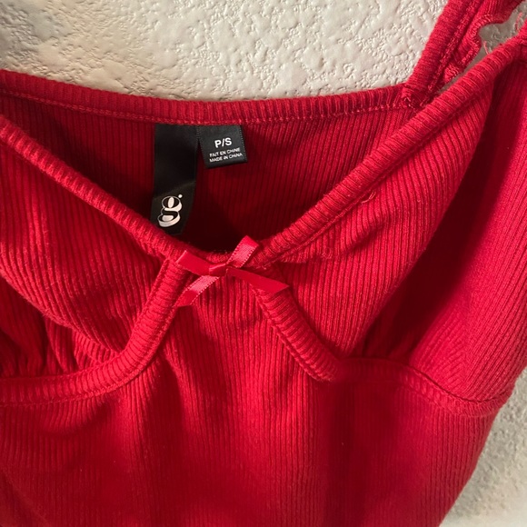 Red Garage Tank - Picture 2 of 3